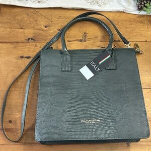 Viola Castellani Green Crossbody Bag